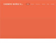 Tablet Screenshot of casimiromunozsl.com